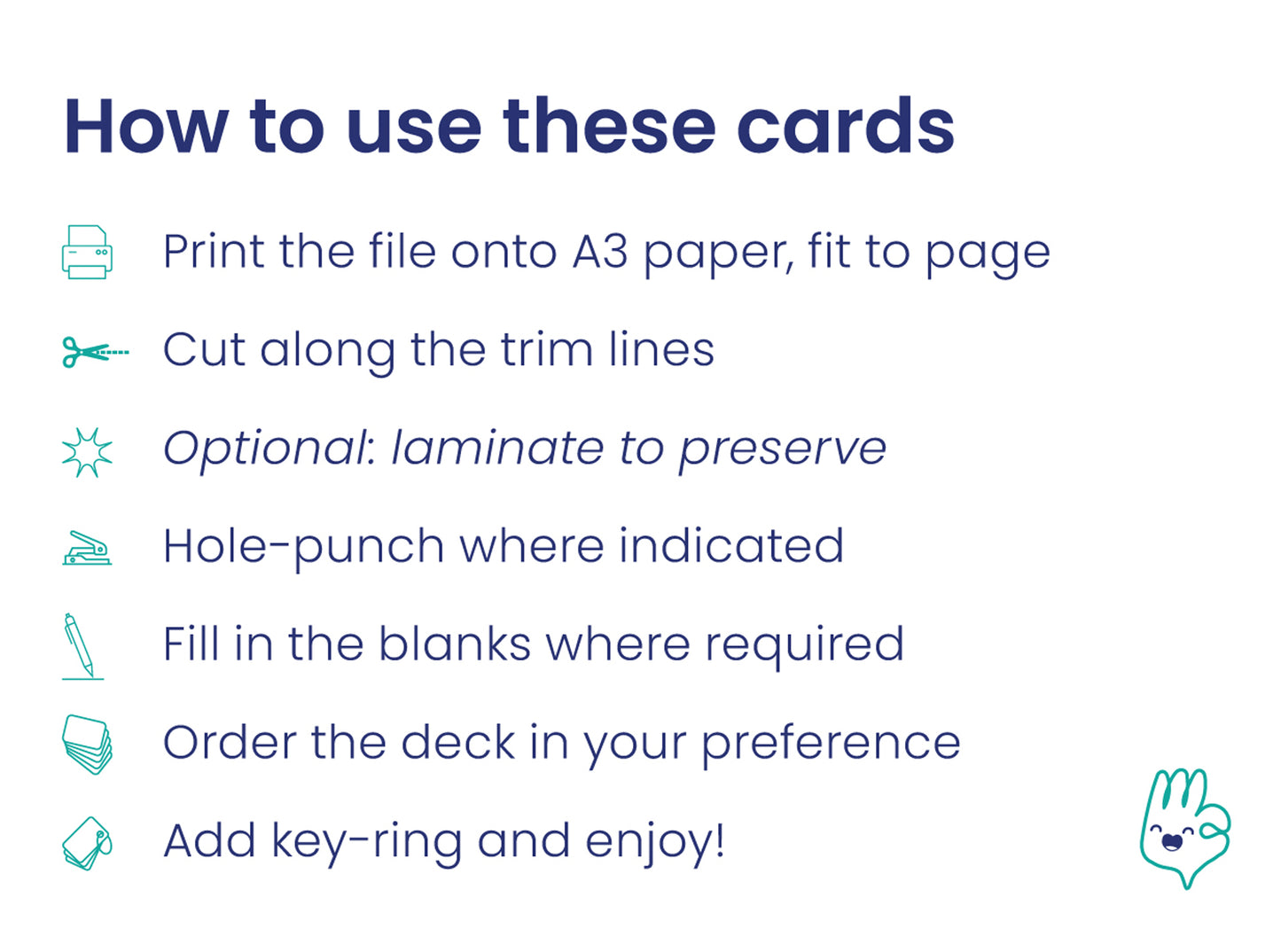 Adult Communication Cards - Digital Download